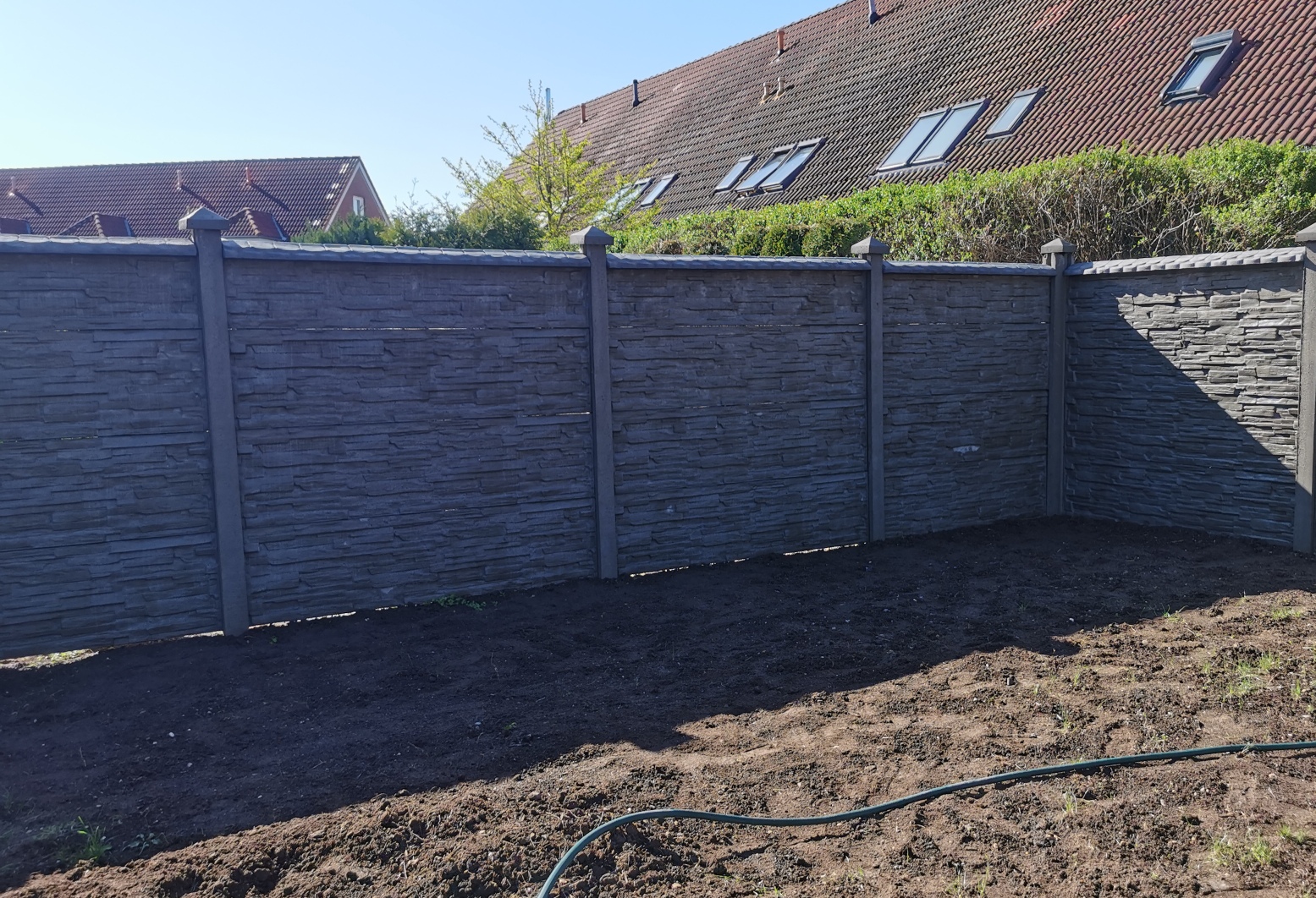 Betonzaun von Zaunfuchs Berlin