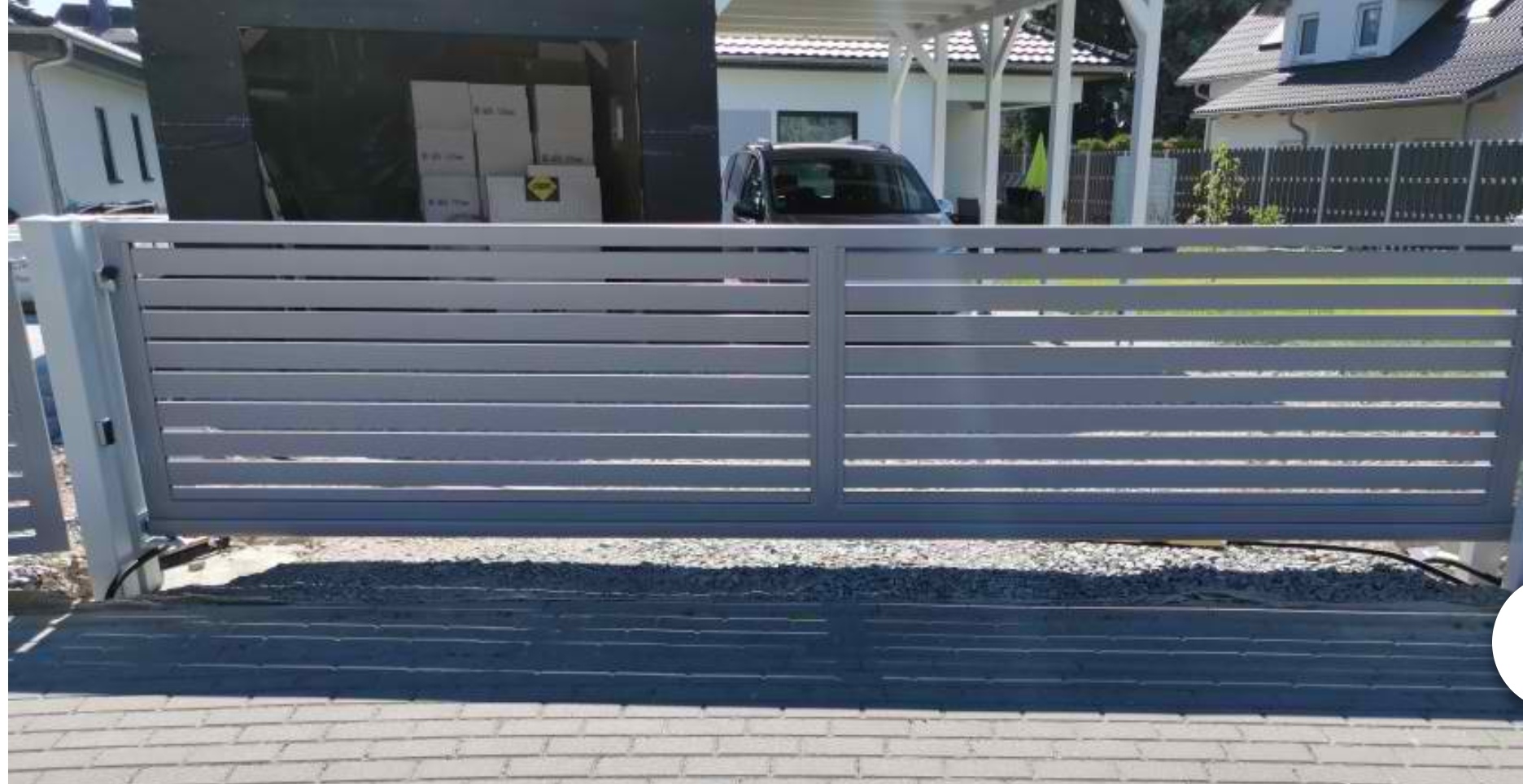 Schiebetor von Zaunfuchs Berlin