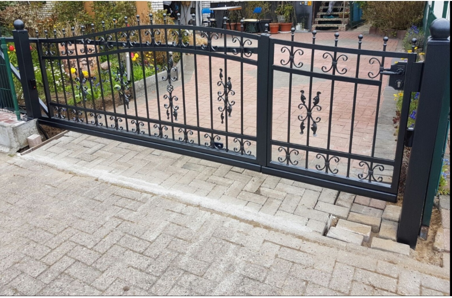 Schiebetor von Zaunfuchs Berlin